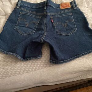 Levi's Blue Jean Shorts